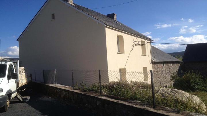Rénovation de façades en Lozère